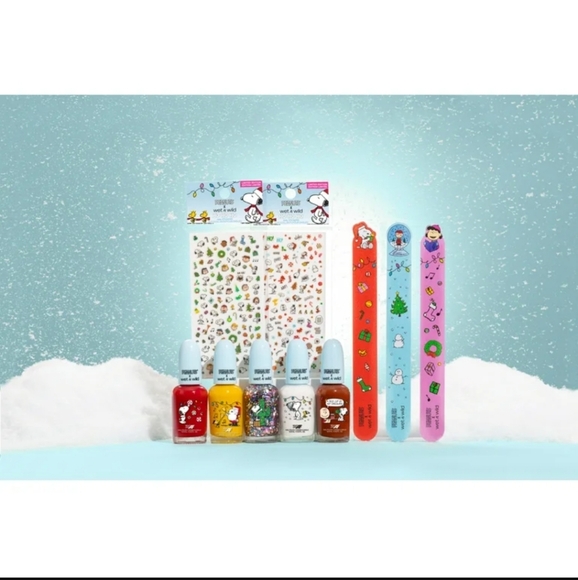 Wet n Wild X Peanuts Christmas 3pcs Nail File Set - Picture 5 of 7